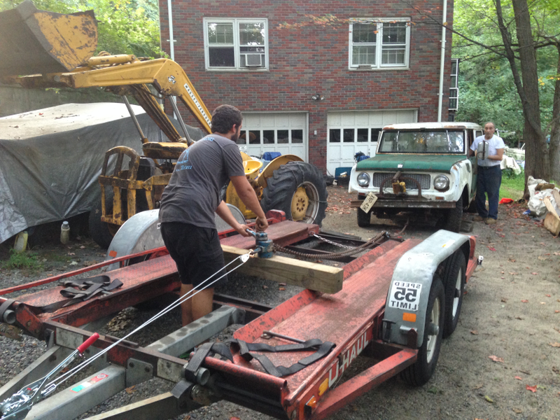 Illustration for article titled How To Tow A Project Car From An Impossible Place: The 7-Hour Saga